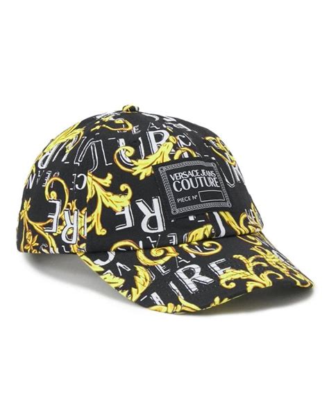 versus versace mens cap|Versace jeans couture cap.